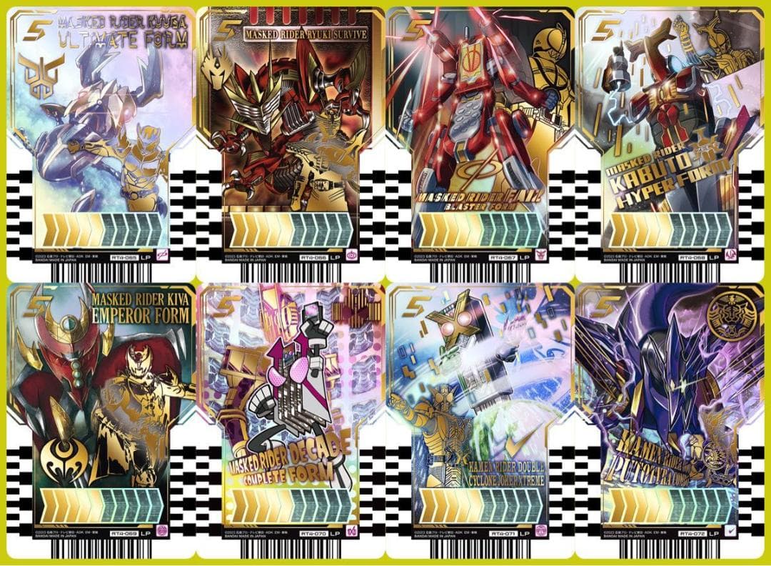 ライドケミートレカ パラレルレア 21枚セット 仮面ライダーガッチャード