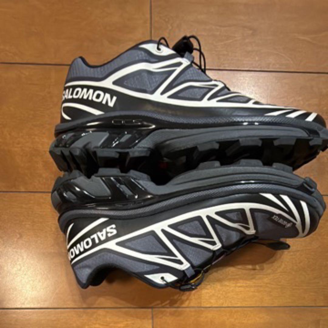 【SQ】SALOMON XT-6 ゴアテックススニーカー グレー/ブラック