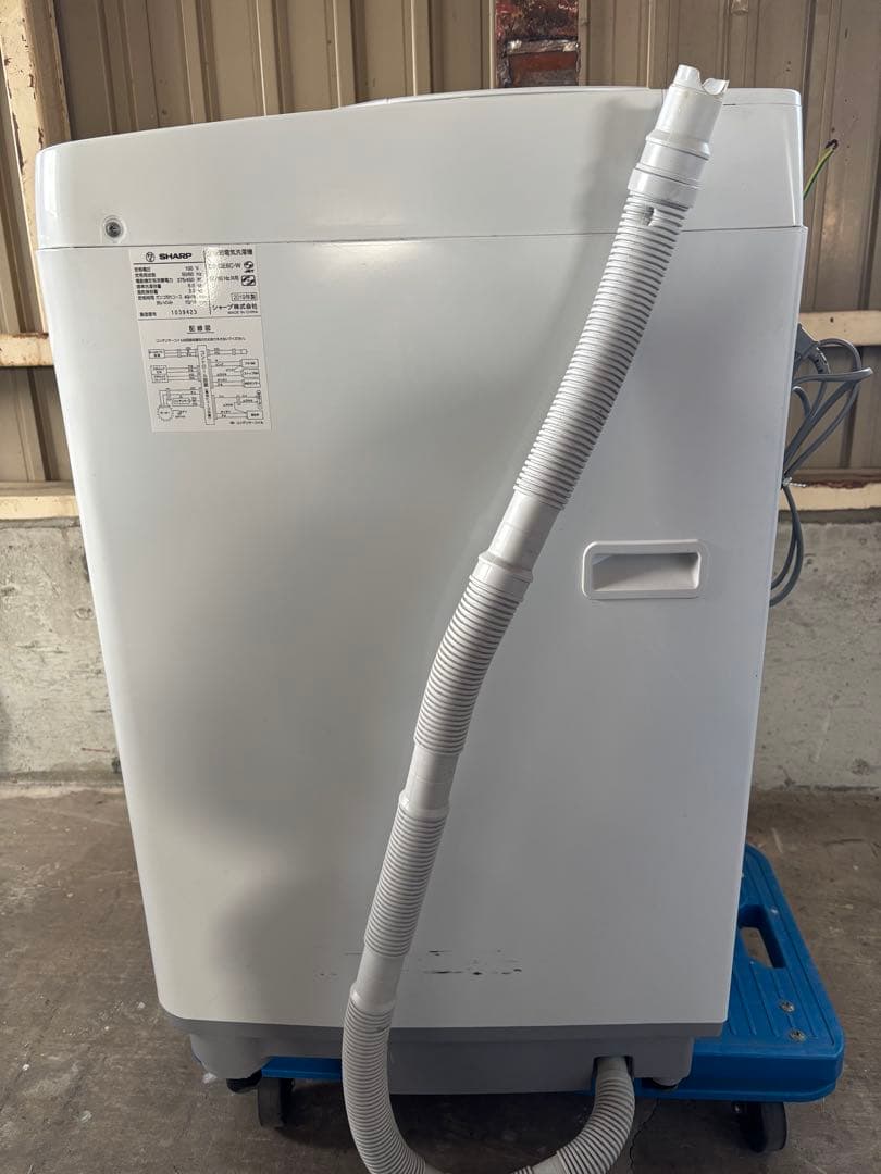SHARP 洗濯機　ES-GE6C-W R-014
