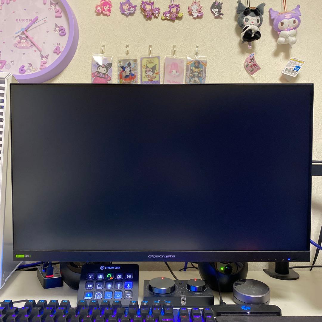 ギガクリスタ 240hz ゲーミングモニター EX-GC253U