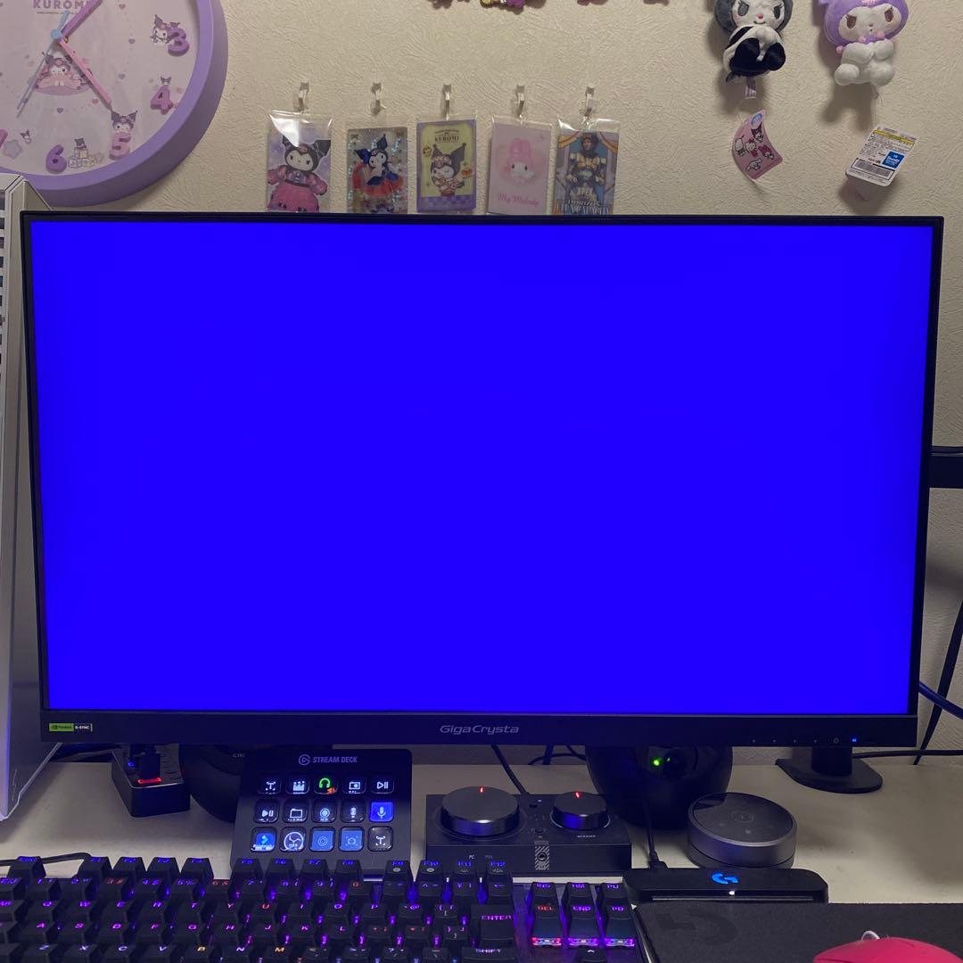 ギガクリスタ 240hz ゲーミングモニター EX-GC253U