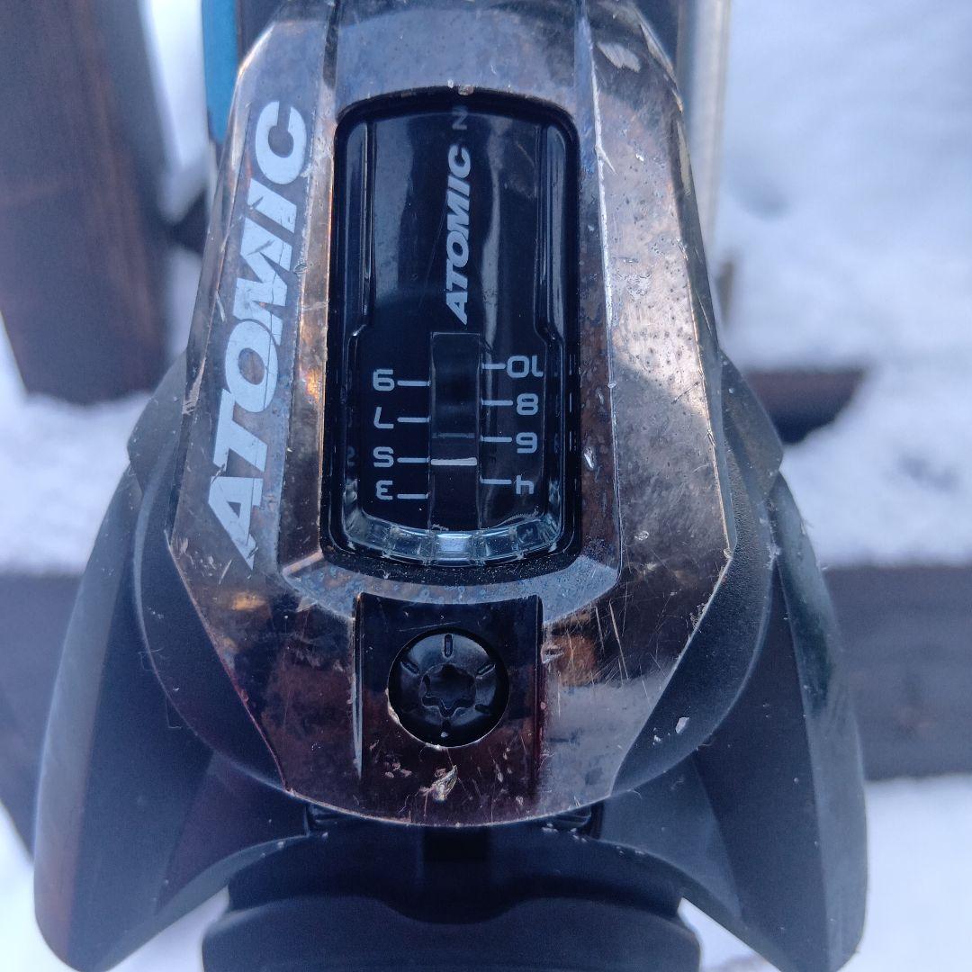 アトミック　ブルースター 165カービングスキーとビィンディングセット