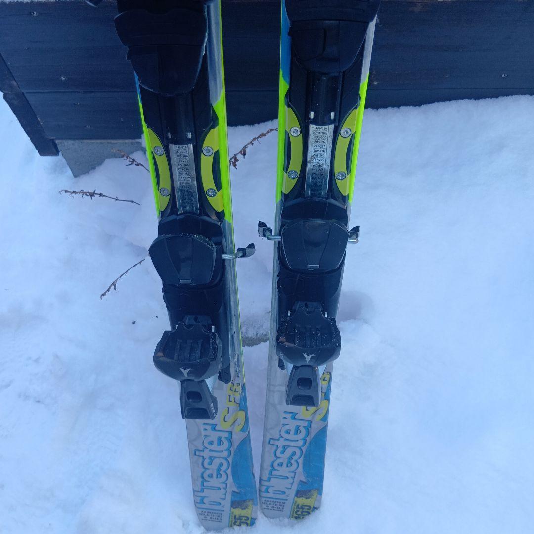 アトミック　ブルースター 165カービングスキーとビィンディングセット