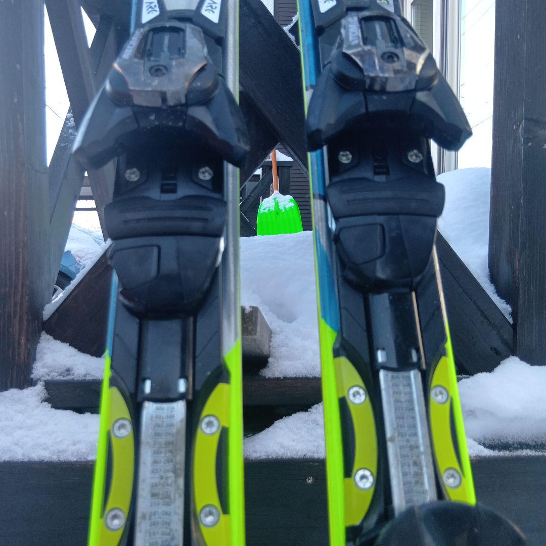 アトミック　ブルースター 165カービングスキーとビィンディングセット