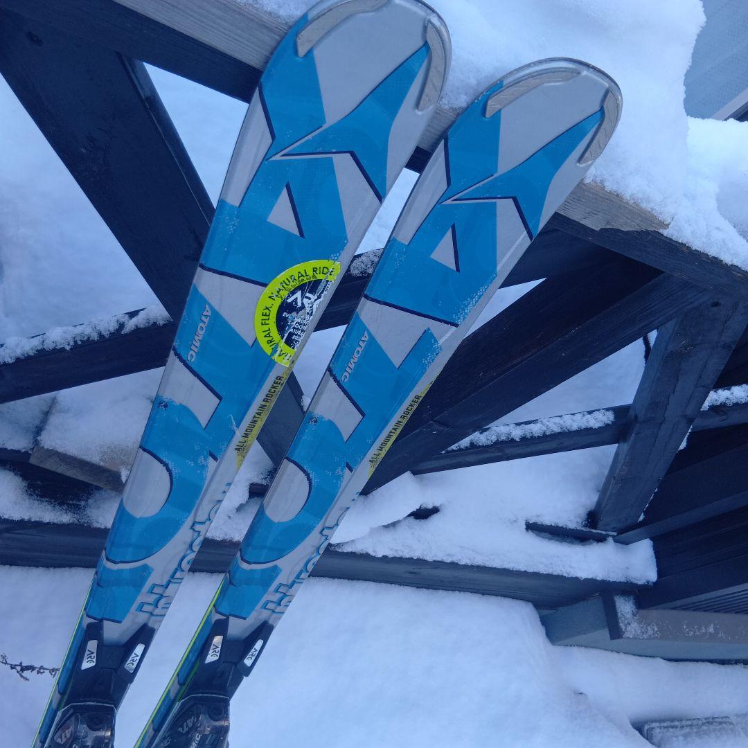 アトミック　ブルースター 165カービングスキーとビィンディングセット