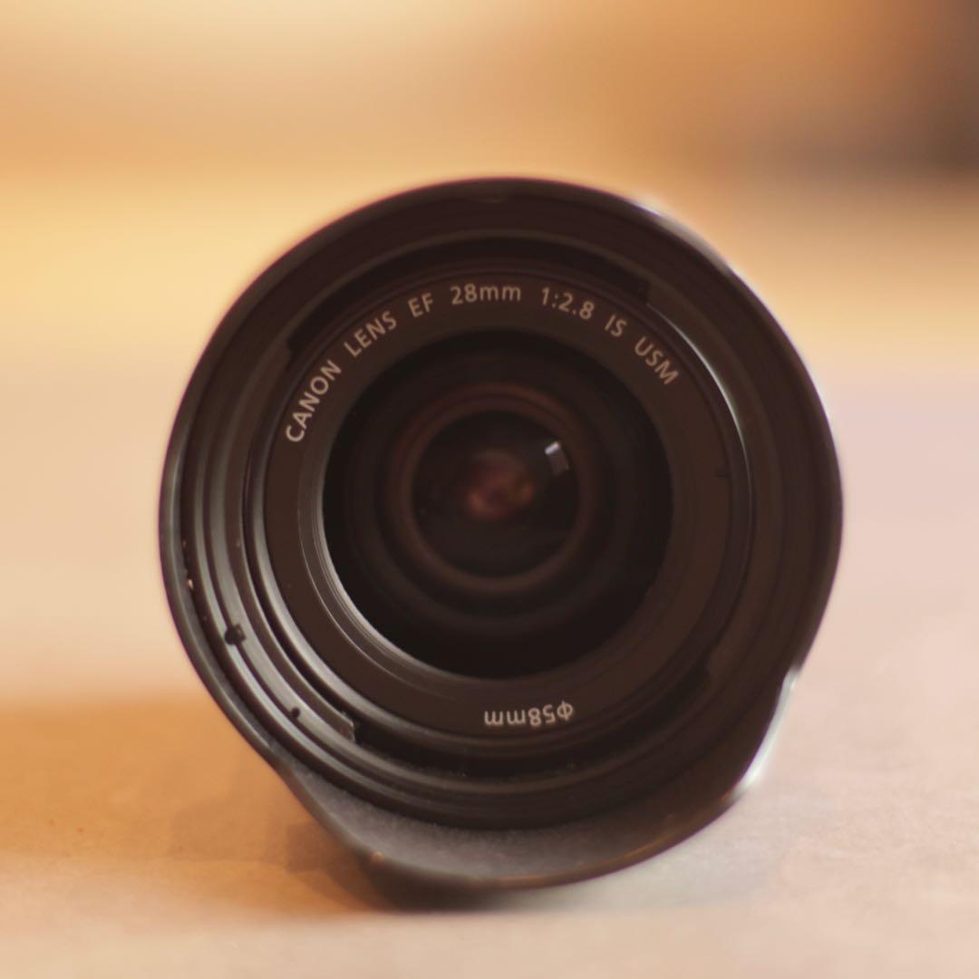 レンズ(単焦点) CANON EF28mm F2.8 IS USM