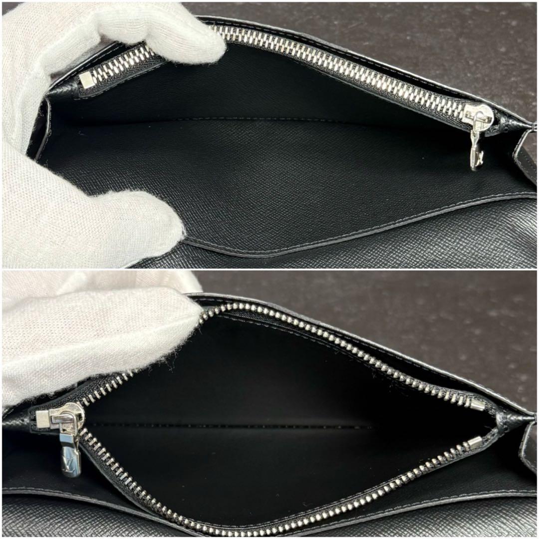 極上品 RFID ルイヴィトン タイガ ポルトフォイユブラザ 二つ折り長財布