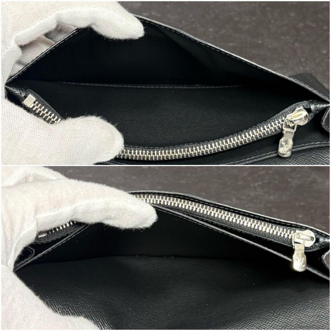 極上品 RFID ルイヴィトン タイガ ポルトフォイユブラザ 二つ折り長財布