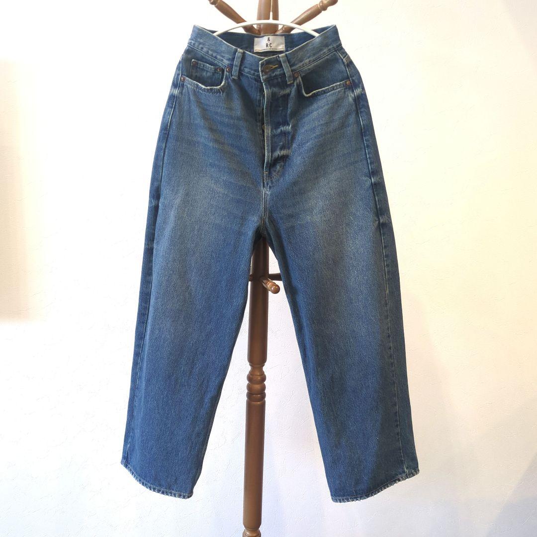 Curensology/＜&RC＞ワイドルーズデニムパンツ　インディゴブルー