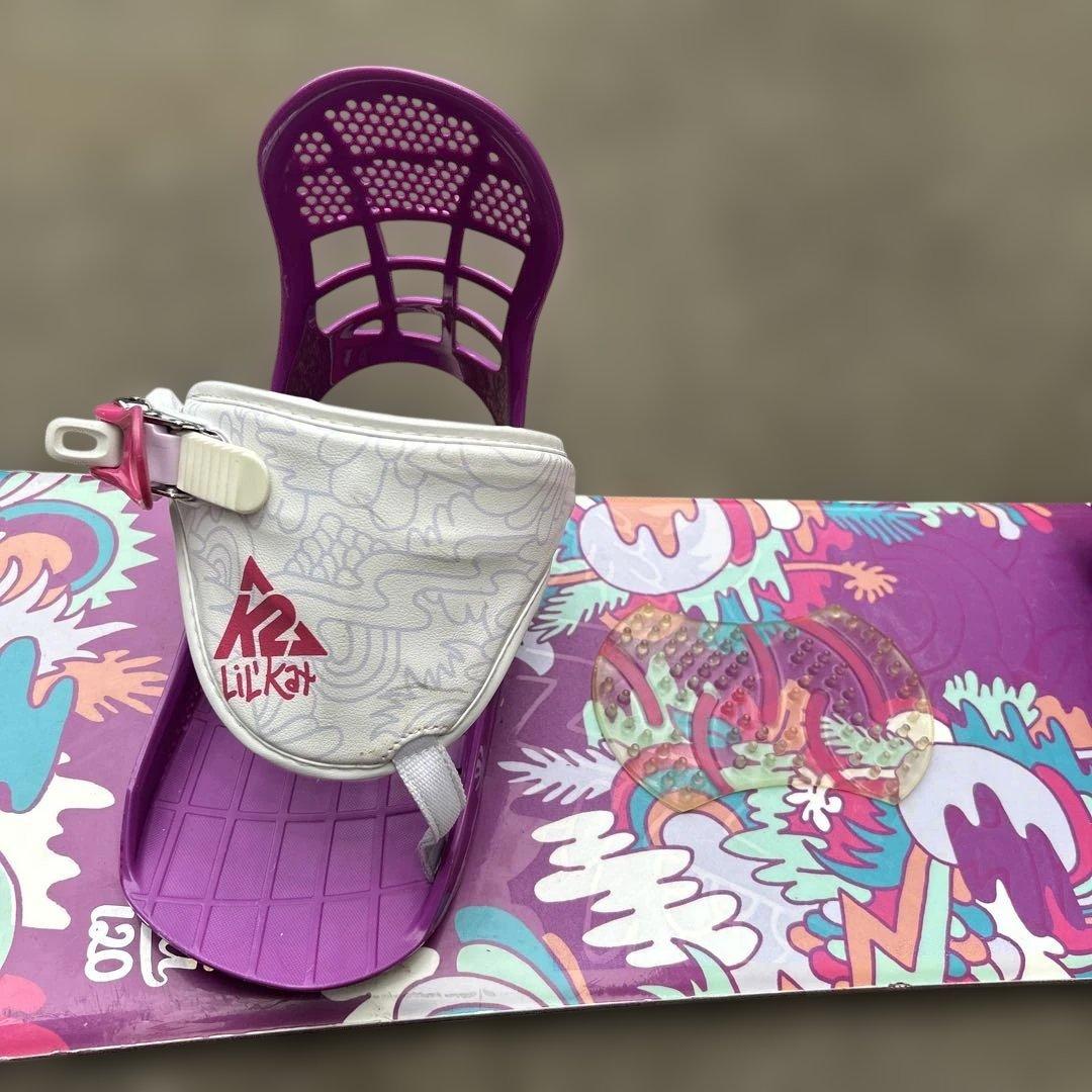 K2 Lil Kat スノーボード&ビンディング　K2 ブーツ 3点セット