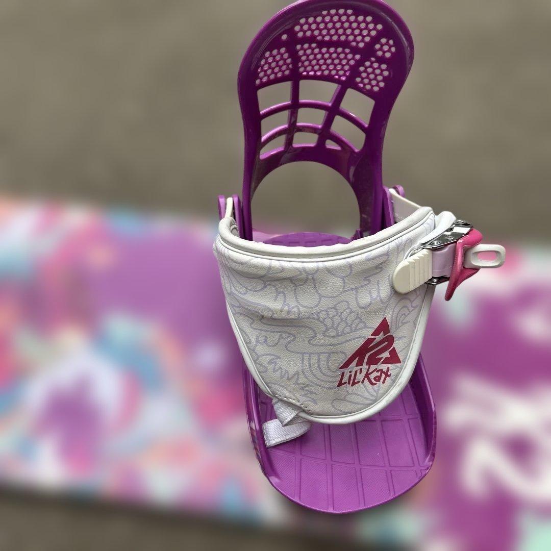 K2 Lil Kat スノーボード&ビンディング　K2 ブーツ 3点セット