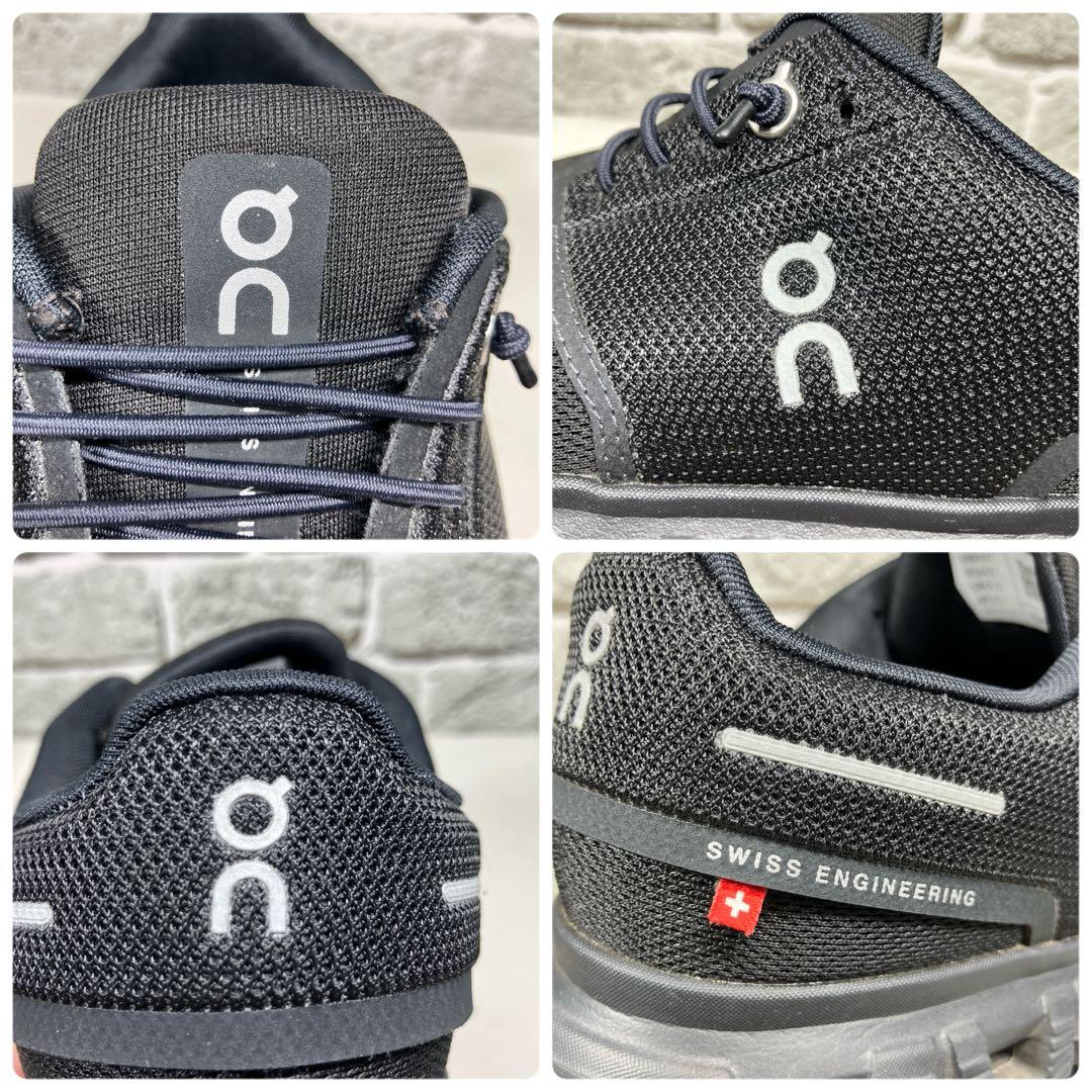 【定番人気】On オン cloud6 クラウド6 25.0cm ブラック 黒