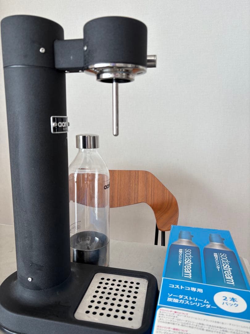 【いっきゅう】aarke カーボネーター3 マットブラック専用ボトル付き