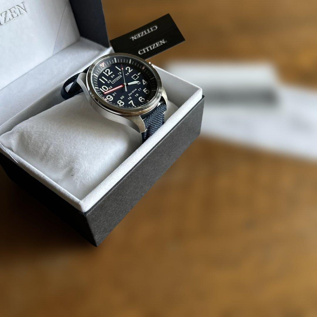 未使用）CITIZEN エコドライブ ECO-DRIVE AW5000-16L