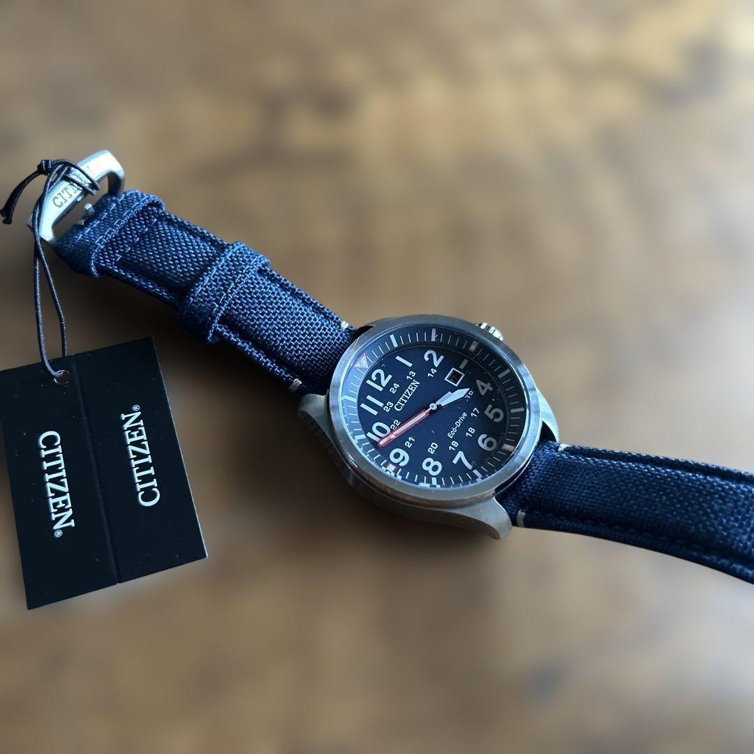 未使用）CITIZEN エコドライブ ECO-DRIVE AW5000-16L