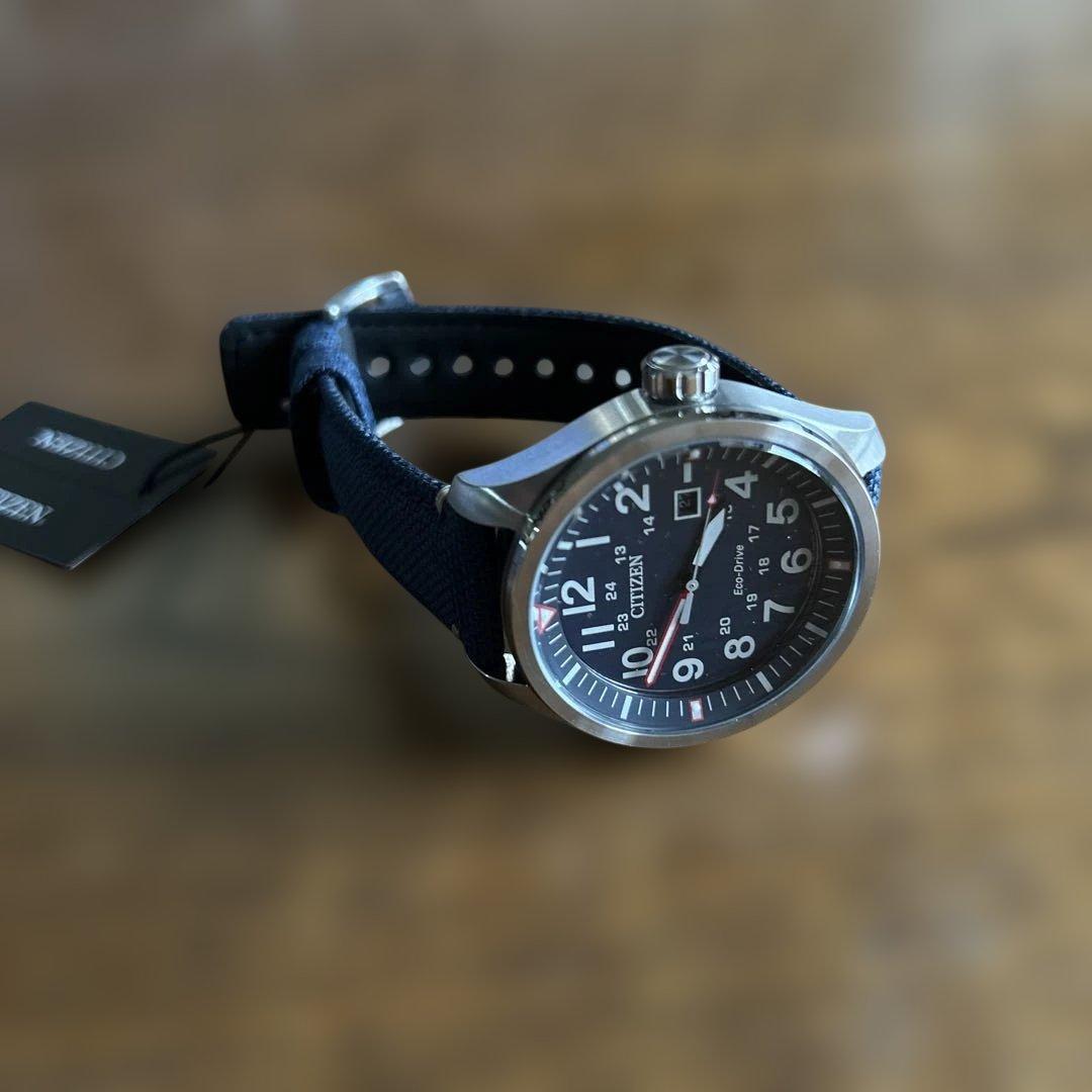 未使用）CITIZEN エコドライブ ECO-DRIVE AW5000-16L