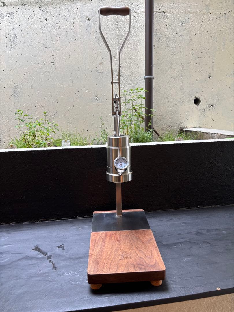 手動エスプレッソマシン(温度調節可能)