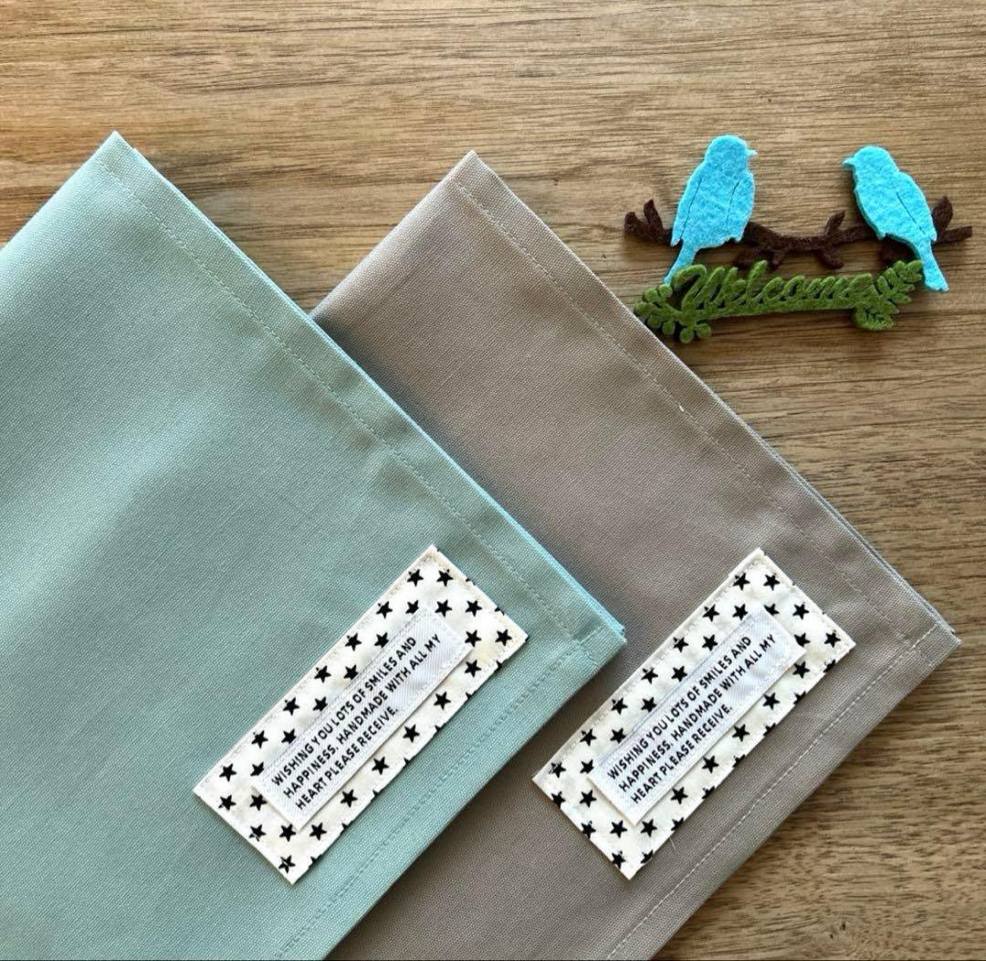 lu_na.様 給食セット ランチョンマット 給食ナフキン 巾着袋 給食袋