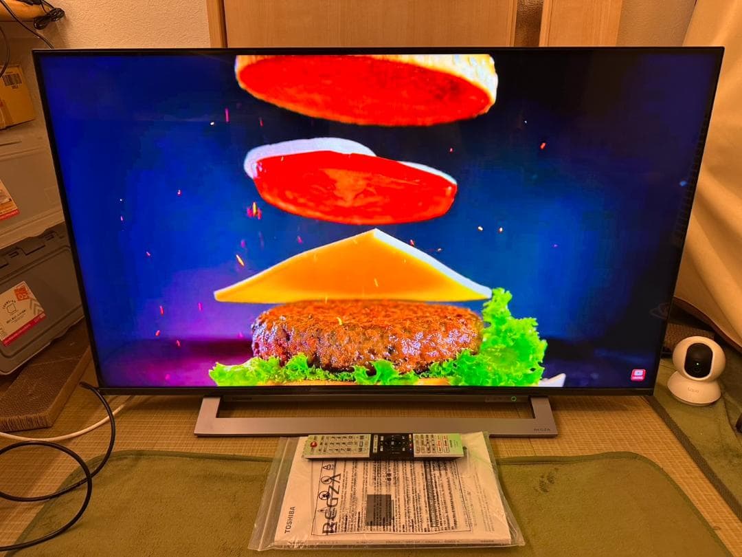 超美品！TOSHIBA 東芝 4K テレビ　43M530X　2019年製　43型