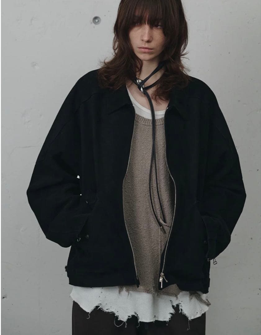 完売品：ancellm GEEP LEATHER JACKET(BLACK) 2