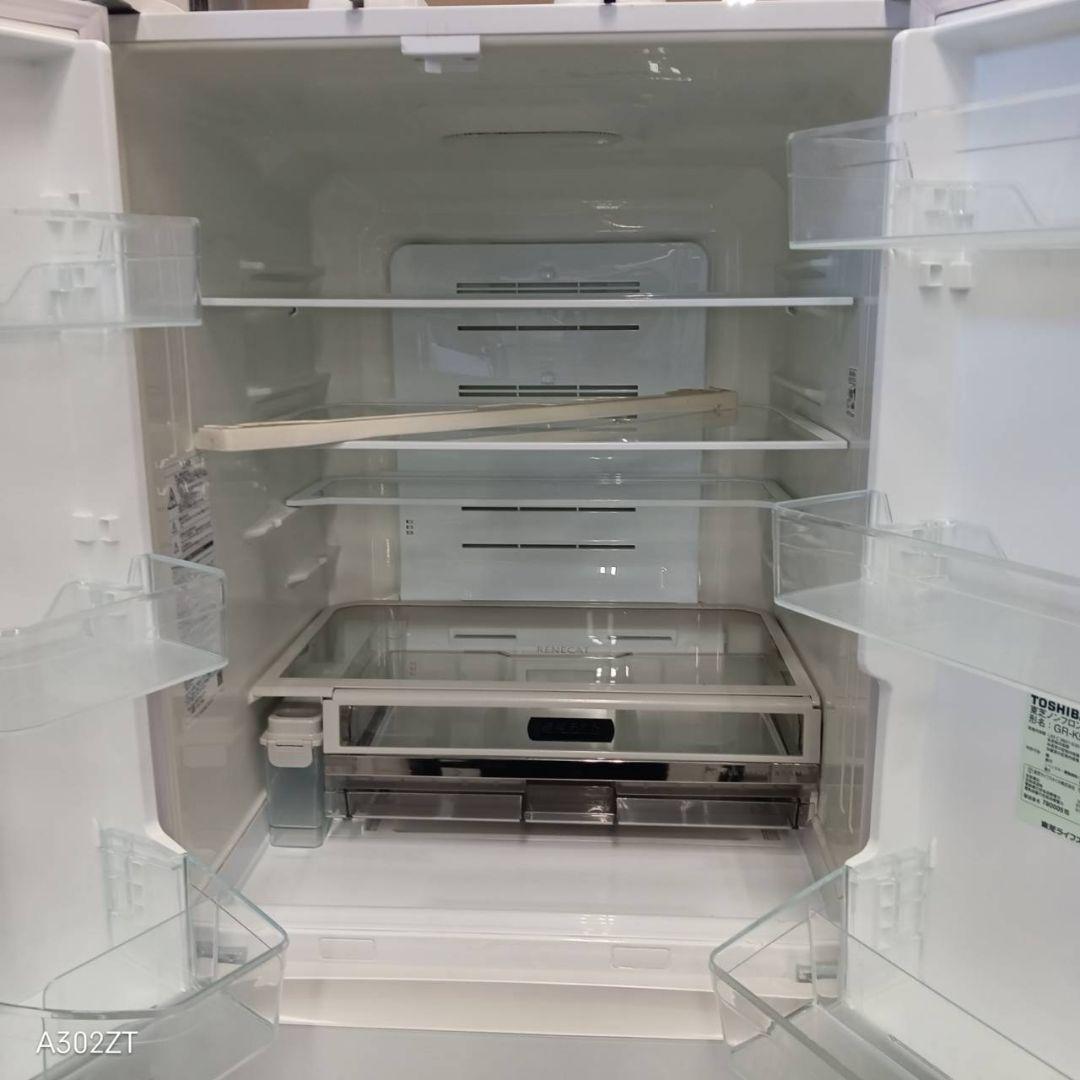 465　超大型冷蔵庫　500L〜600L　6ドア　観音開き　美品　自動製氷機