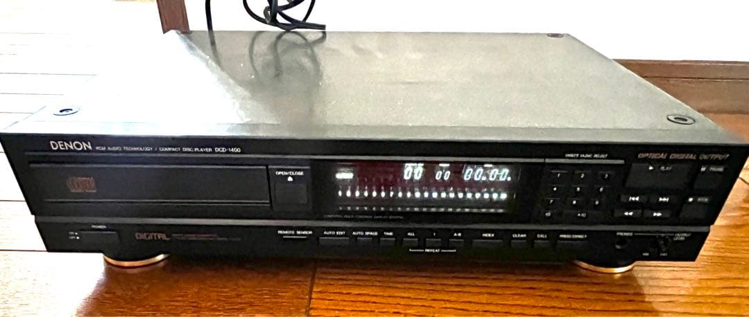 ジャンク品　DENON　CDプレーヤー　DCD-1400　レトロ品