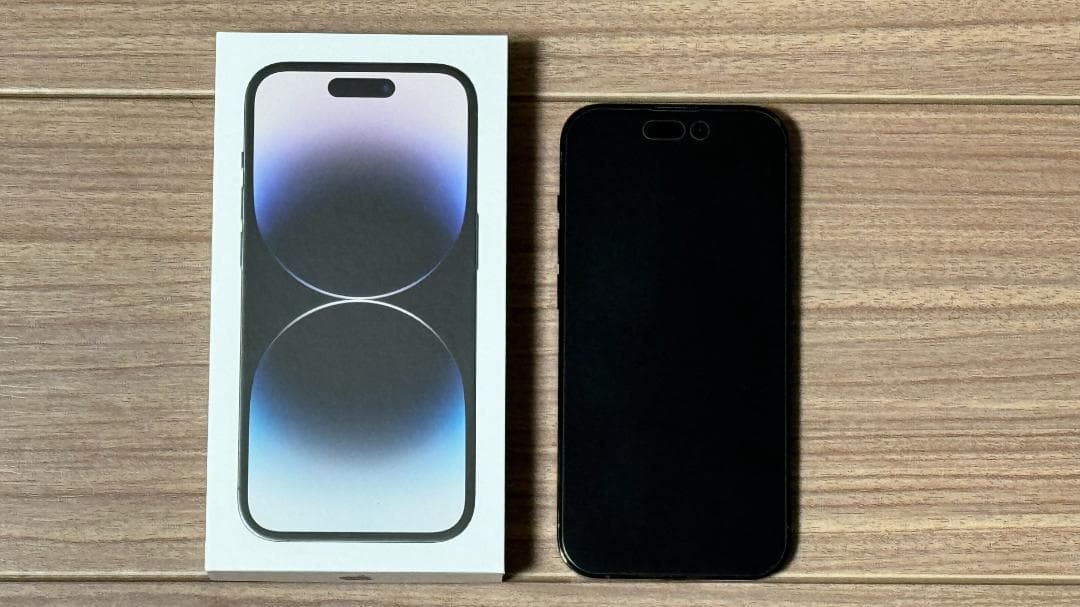 【美品】iPhone 14 Pro 香港版 512GB ブラック 付属品全てあり