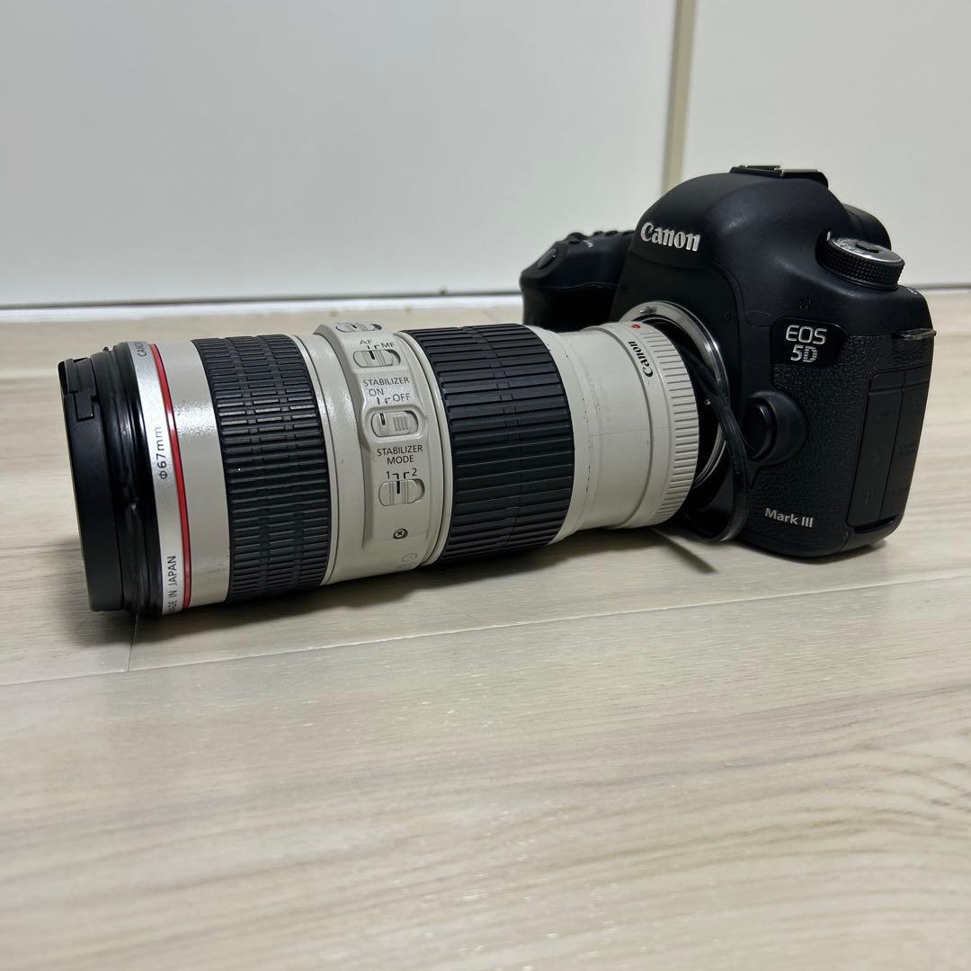 Canon EOS 5DM3+ EF70-200 F4 L IS ジャンク品