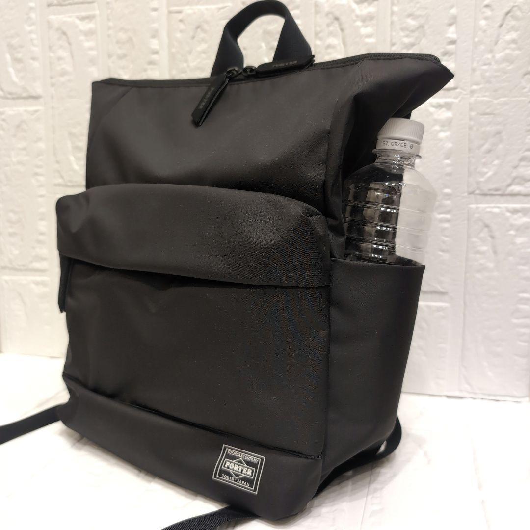 ✨美品 PORTER ポーター ムース 2WAYデイパック(S) ブラック