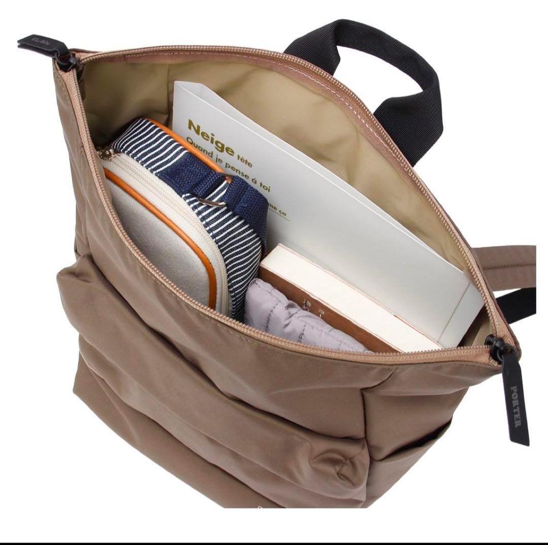 ✨美品 PORTER ポーター ムース 2WAYデイパック(S) ブラック