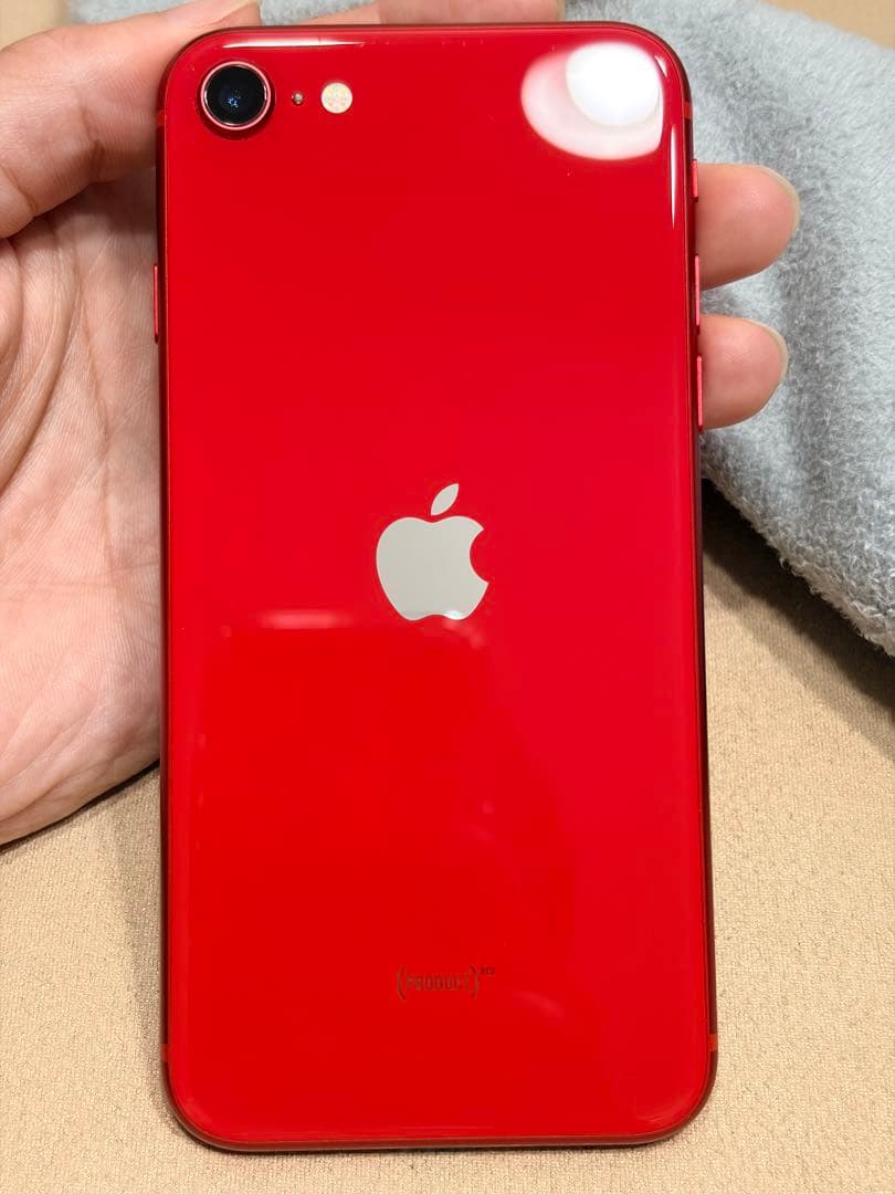 iPhone SE2 第2世代 128GB Red レッド SIMフリー おまけ