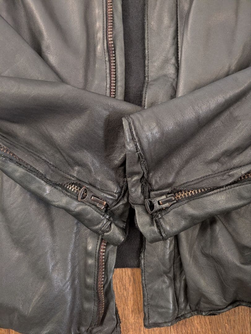 sisii シシ 牛革 レザー ライダース シングルライダース