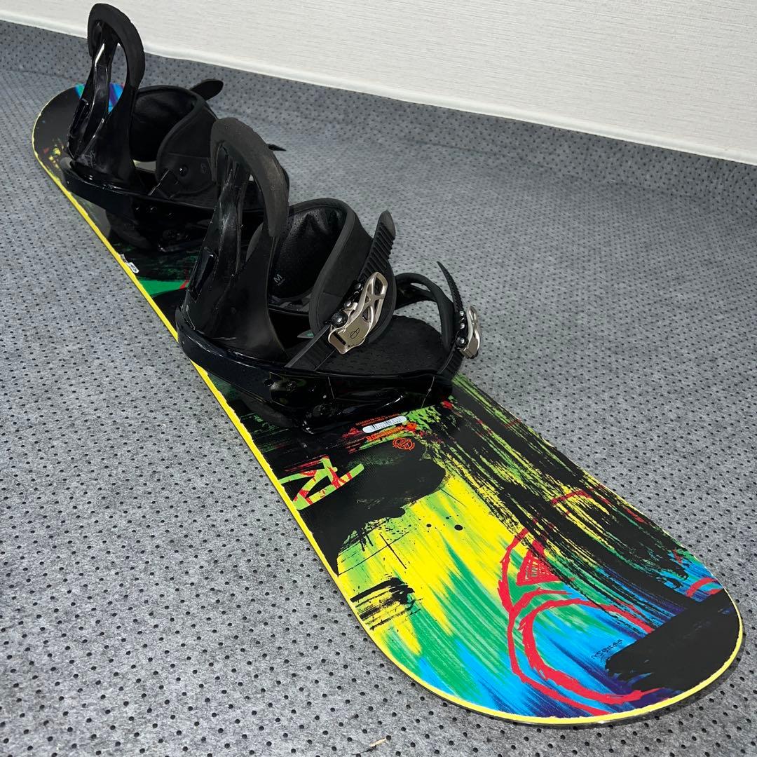 訳ありキッズスノーボード 120cm ROSSIGNOL×BURTON Mサイズ