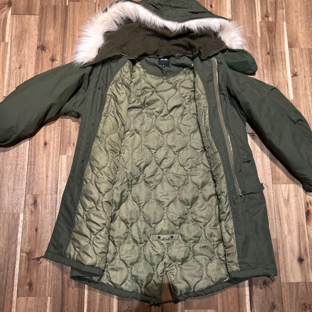 BEAMS 22AW M65 フィッシュテールパーカー Mサイズ