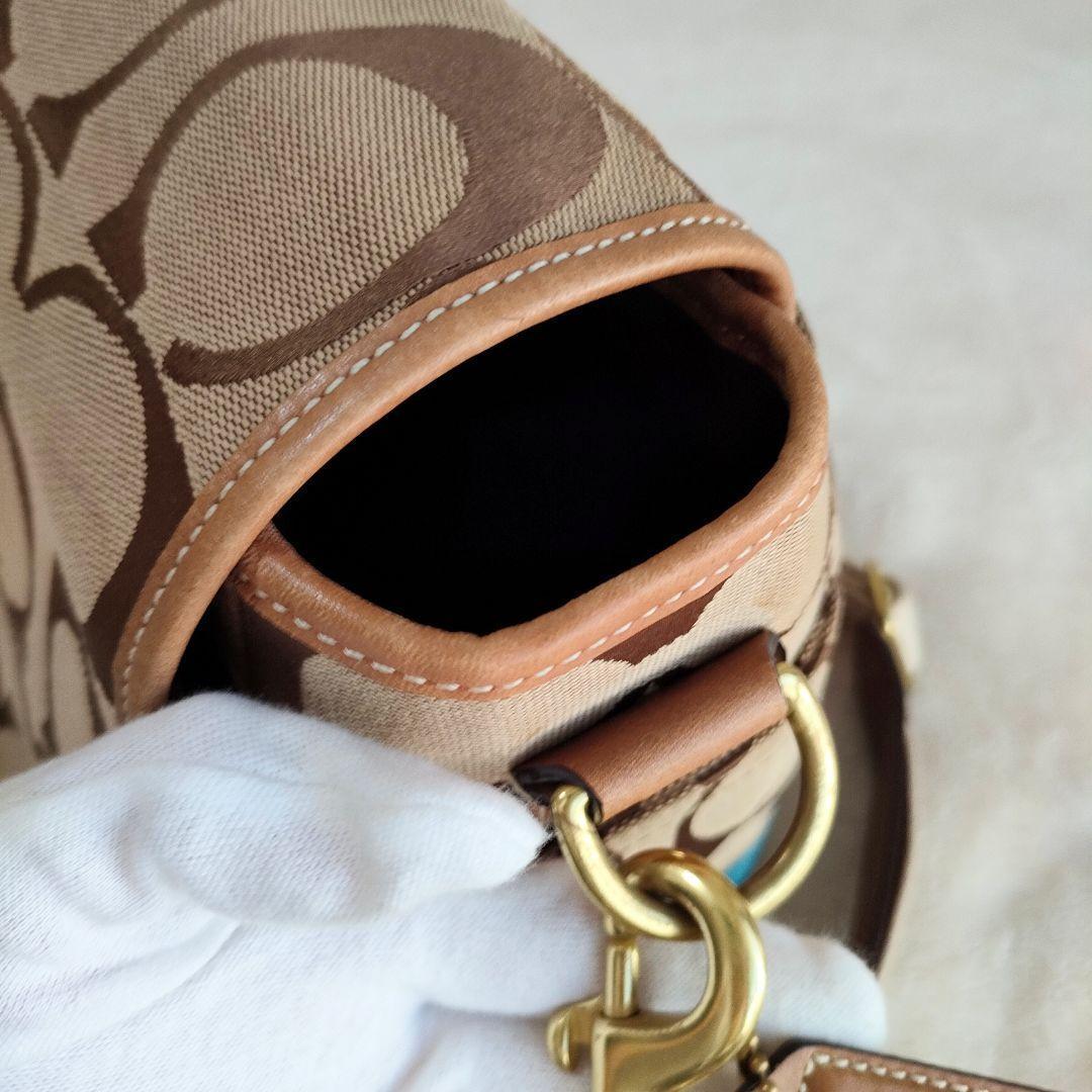 極美品　コーチ　COACH　ショルダーバック　マザーズバック　トラベルバック　鞄
