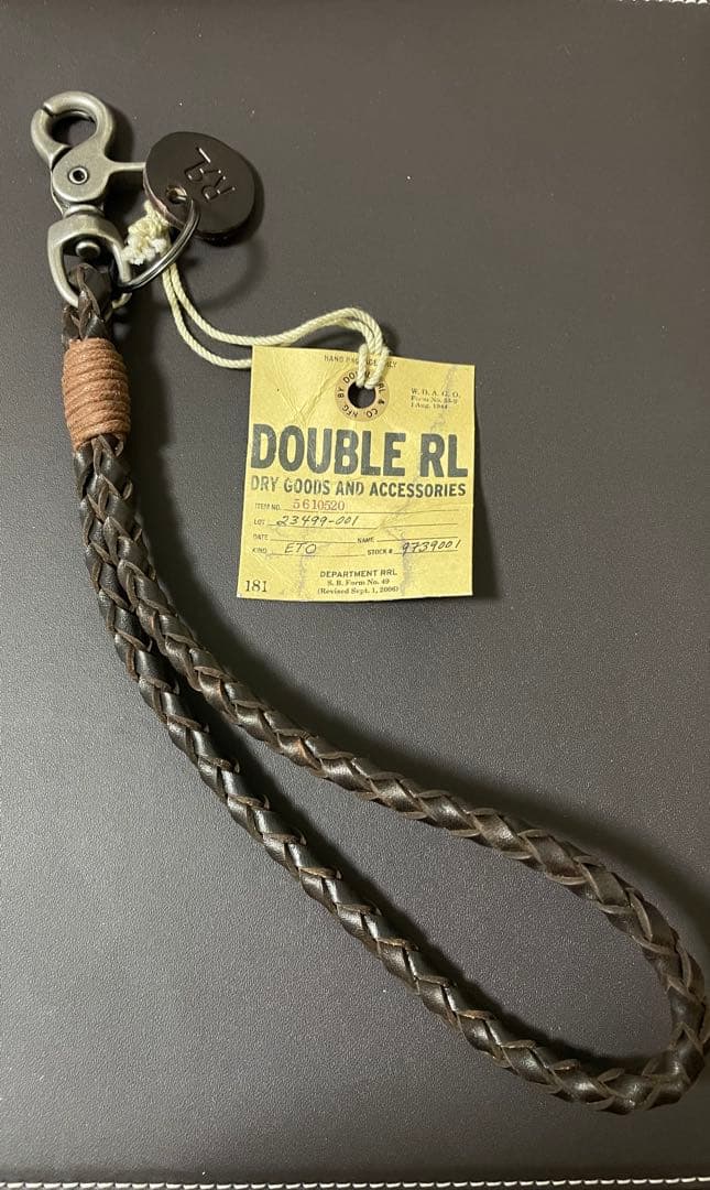 レア！RRL廃盤★レザーウォレットチェーン★新品未使用品★rrl ラルフローレン