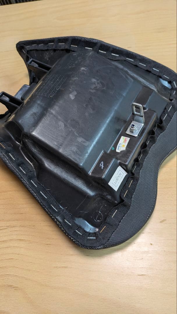 現行 Ninja 400　ハイシート 前傾が楽になります