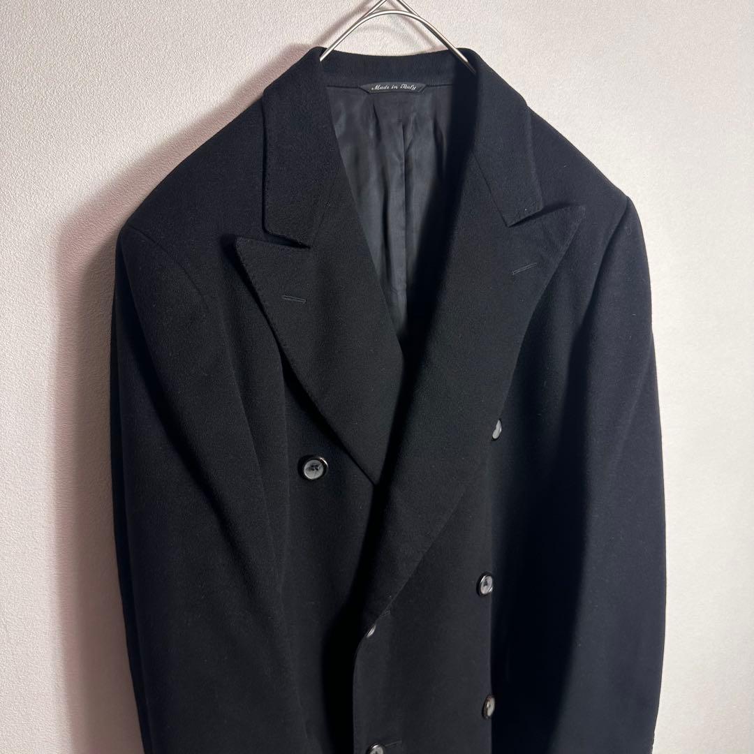 【幻の一着】セリーヌ　ダブルチェスターコート　カシミヤ100% ロロピアーナ