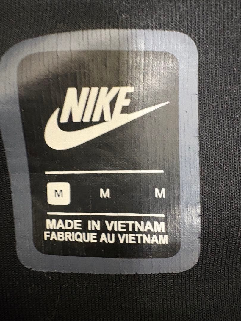 NIKE テックフリース ブラック×グレー Mサイズ セットアップ