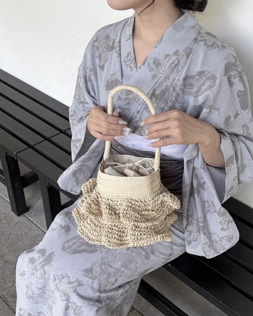 【mellowneon セパレート浴衣/帯セット】