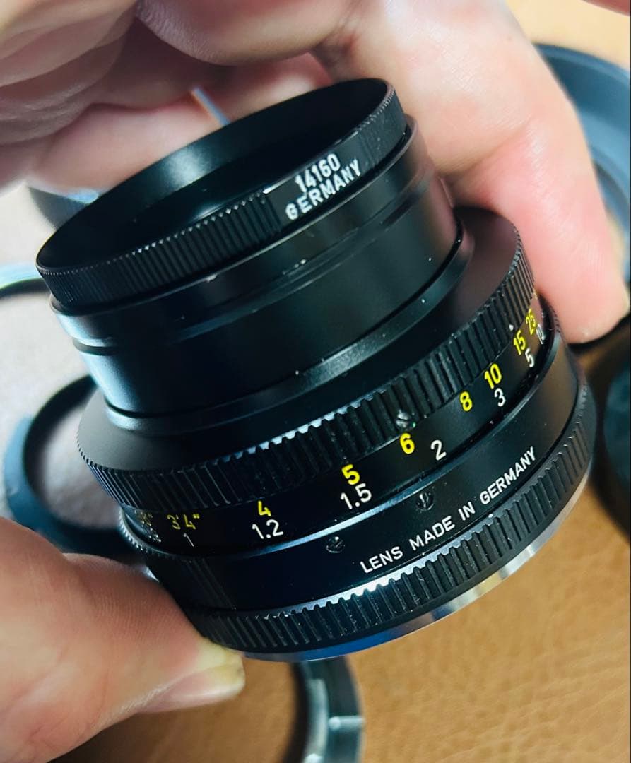 Fマウント改Leica Summicron-R 50mm F2 2cam ズミク