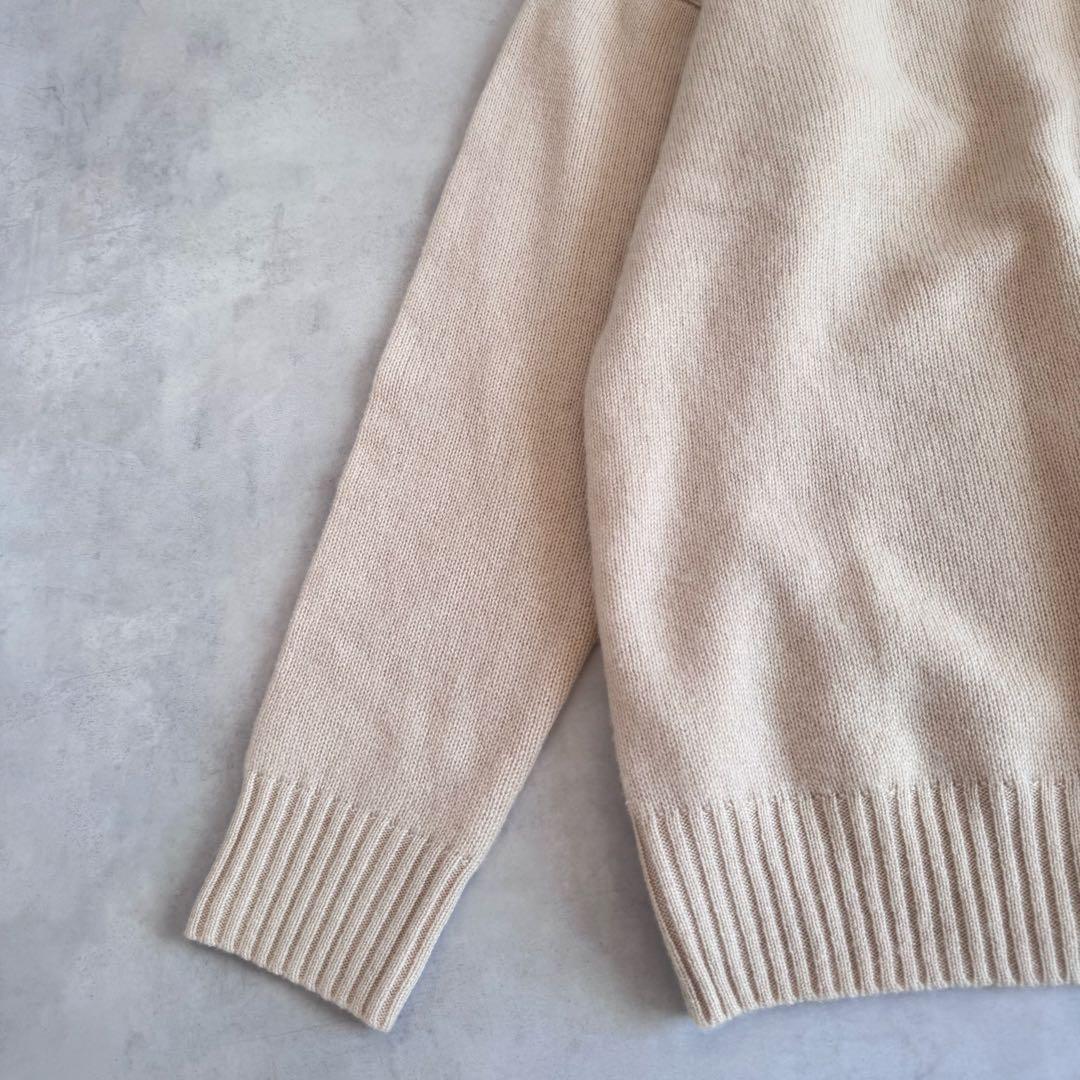 美品▲定価3.5万GALERIE VIE▲カシミヤ100% ニット プルオーバー