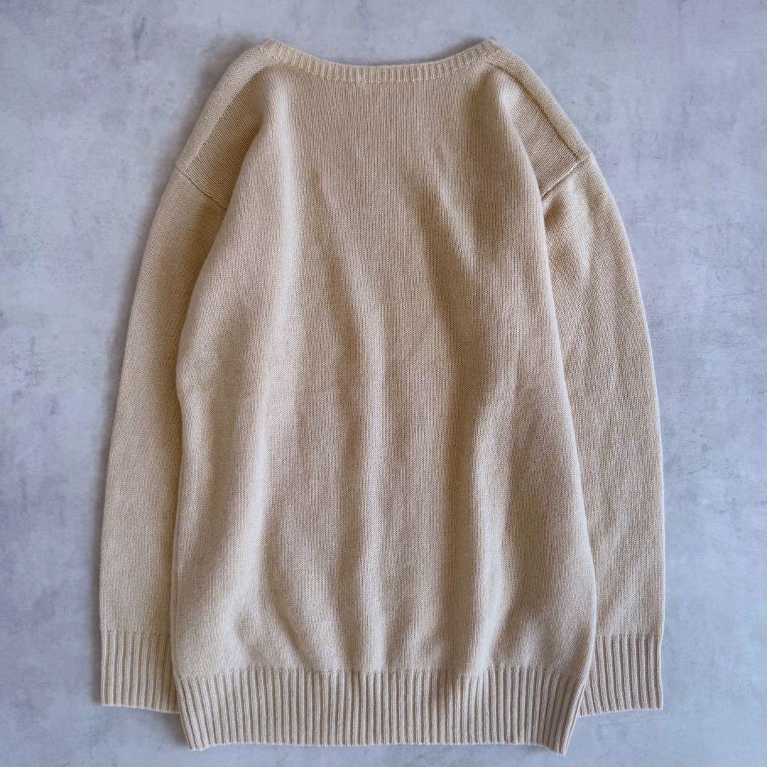 美品▲定価3.5万GALERIE VIE▲カシミヤ100% ニット プルオーバー