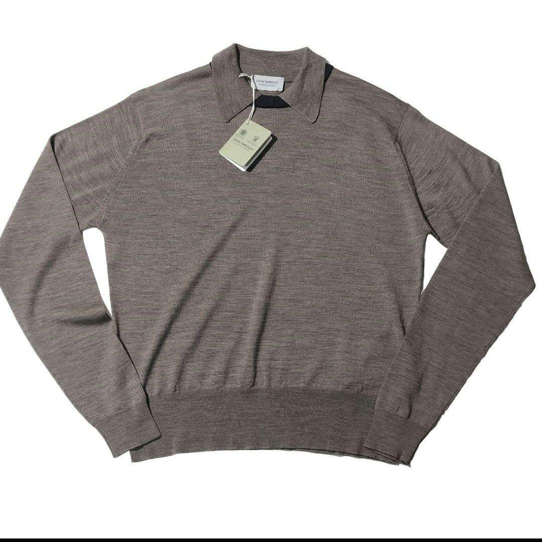 ジョンスメドレー フェイクレイヤード 一枚で決まる、重ね着風の楽ちんスタイル