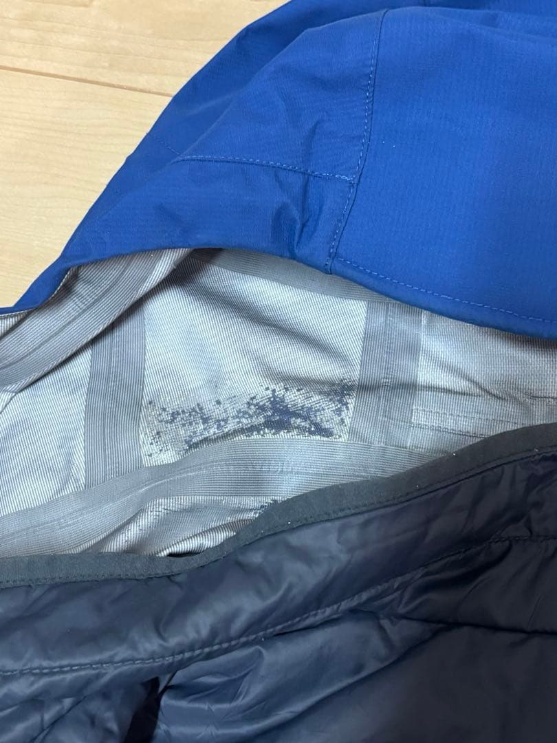 mont-bell 青 マウンテンパーカー