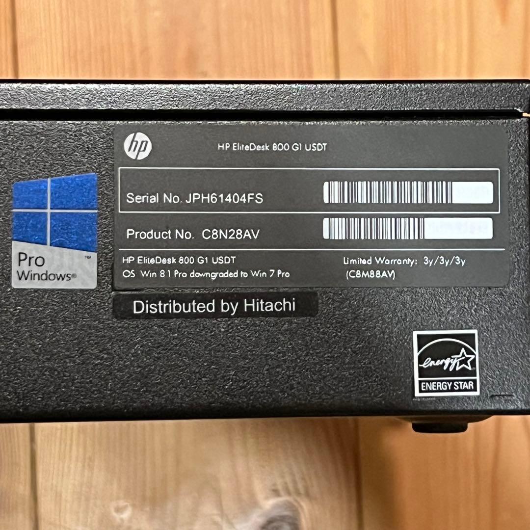 小型高速 デスクトップパソコン core i5 メモリ 8GB 750GB