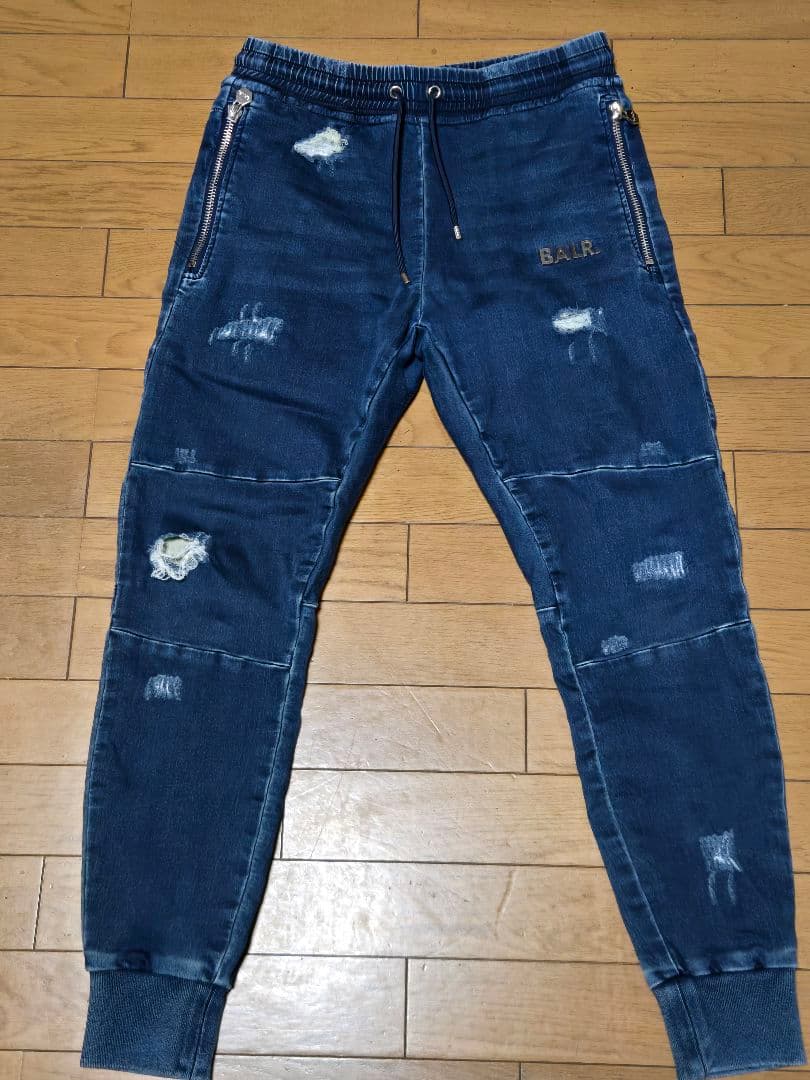 BALR. ボーラー デニム セットアップ ダメージ加工 Sサイズ