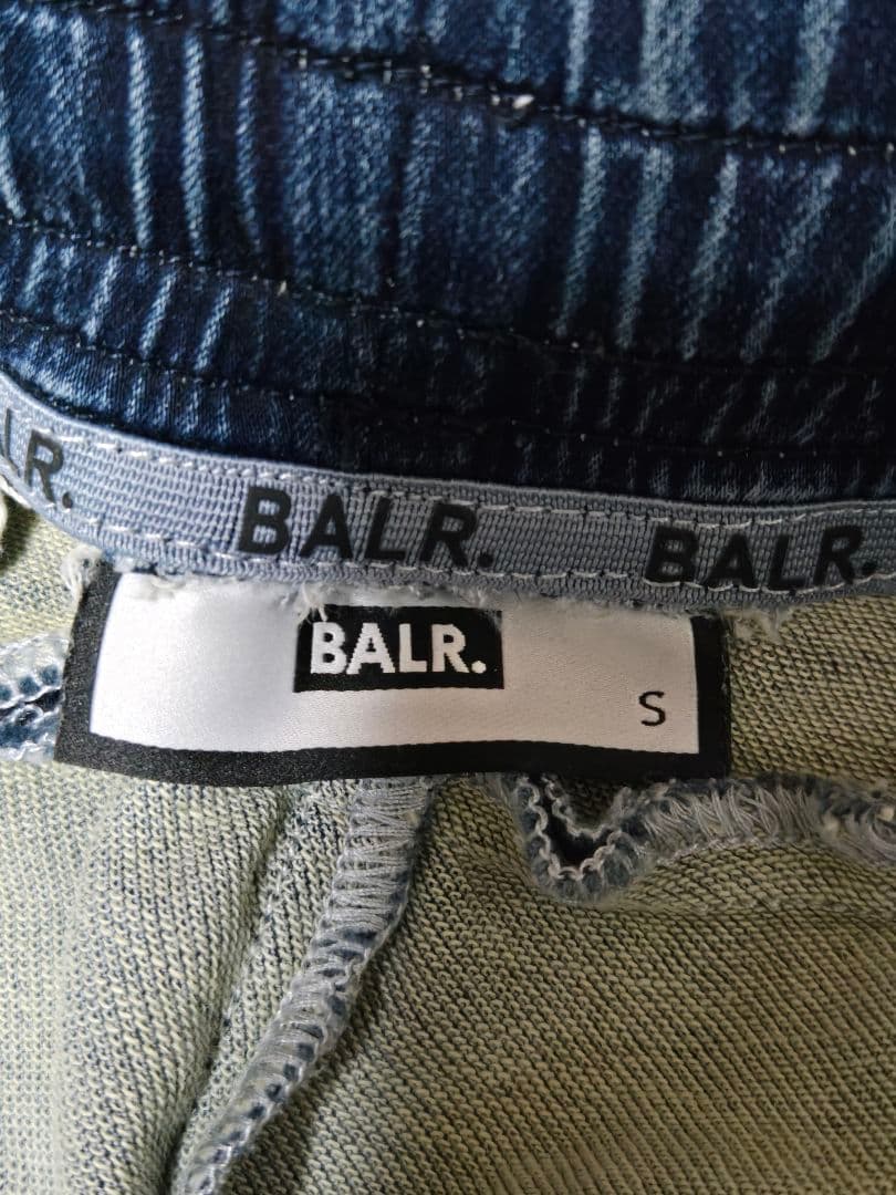 BALR. ボーラー デニム セットアップ ダメージ加工 Sサイズ