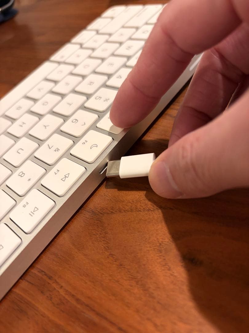 【トキ】ホワイト USB-C スリムキーボード 本体