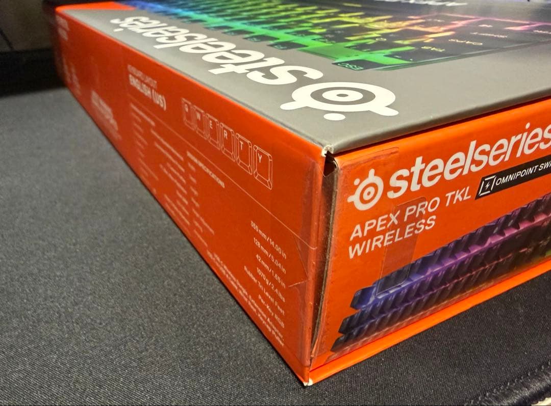 キーボード SteelSeries APEX PRO TKL WIRELESS